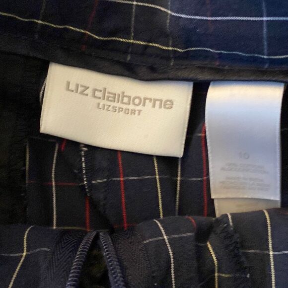 Vintage Liz Claiborne Lizsport Navy Skort July 4th Golf Skort - Picture 3 of 10